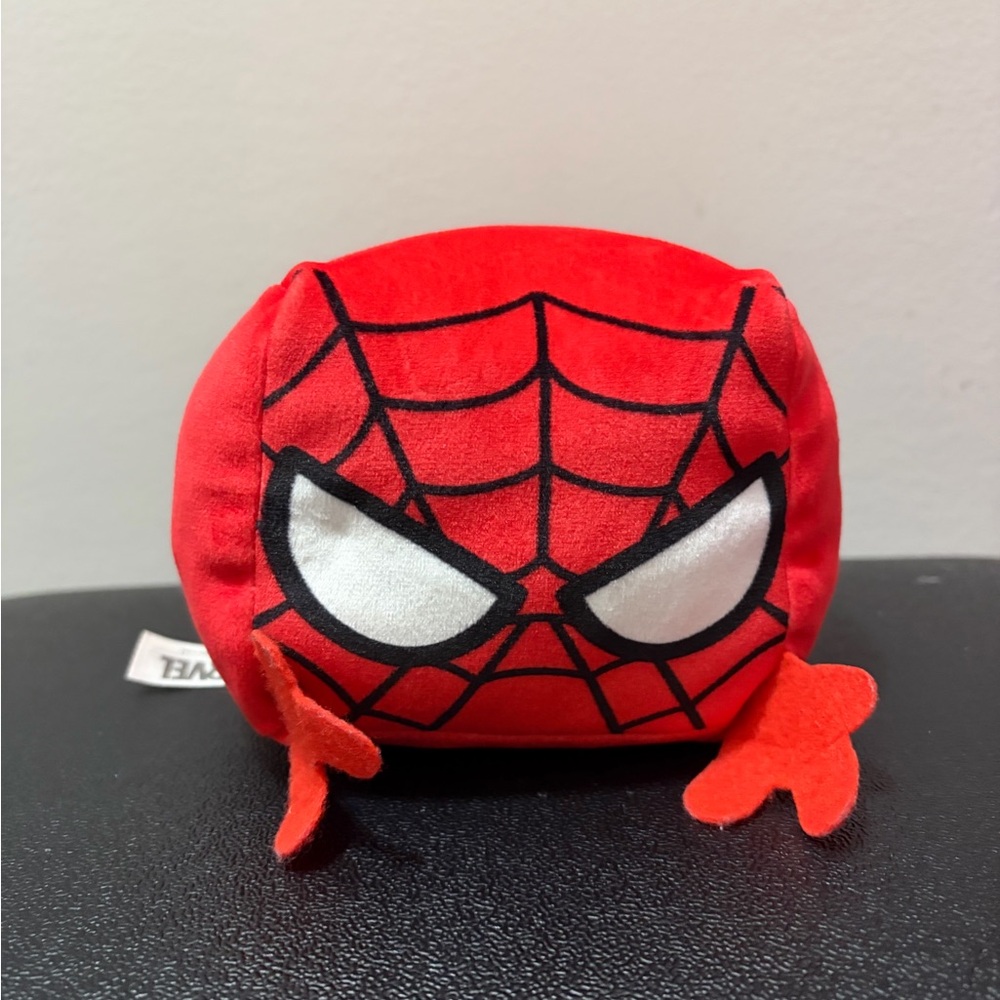 Red Spider-Man Plush Toy - Kids Soft Character Plush